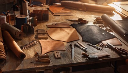 Workshops offer classes for those eager to learn leatherworking skills.  