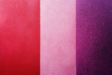Fototapeta premium Vibrant color gradient featuring red, pink, and purple hues, showcasing texture and depth. Perfect for design projects or artistic backgrounds