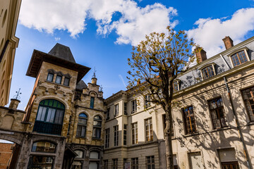 Dans les rues de Gand en Belgique