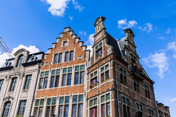 Dans les rues de Gand en Belgique