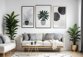 Photo modern style interior room,kithchen,bathroom 3d illustration