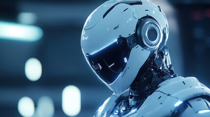 Fototapeta premium Automated systems powered by AI improving production speed