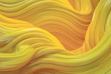 A vibrant and fluid representation of a wavy or smoke-like substance
