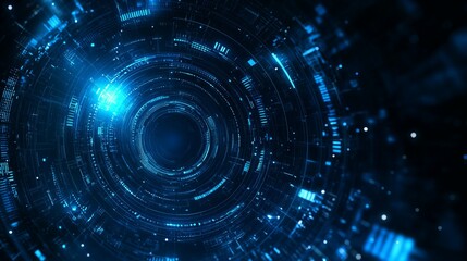 Glowing Neon Digital Frame Border with Bright Vibrant Lights and Futuristic Abstract Patterns new beautiful stock image illustration AI