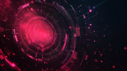 Obraz premium Glowing Neon Digital Frame Border with Bright Vibrant Lights and Futuristic Abstract Patterns new beautiful stock image illustration AI