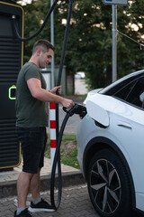 Connecting Electric Vehicle to Charging Station