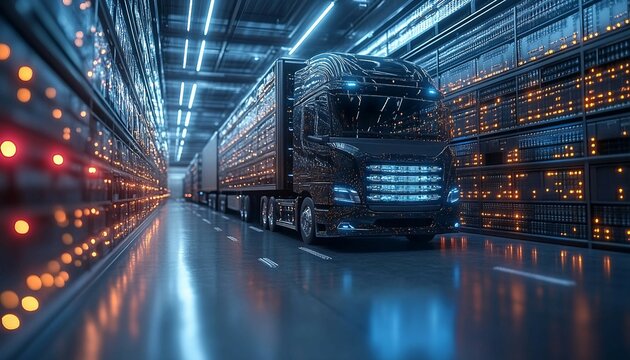 Quantum Computing for Supply Chain Optimization, logistics network powered by quantum computers that calculate the most efficient routes,