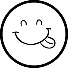 Happy birthday simple vector icon