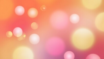 Fototapeta premium Abstract bokeh background. Generative Ai.