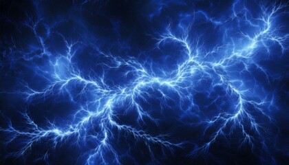 lightning blue lightning background black and dark background dark abstract background blue lightnings electric lightings generative ai
