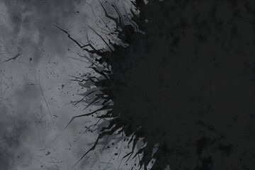 Modern Gray and Black Abstract Texture Background for Art Display