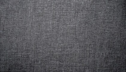 Fototapeta premium gray fabric texture linen woven canvas as background