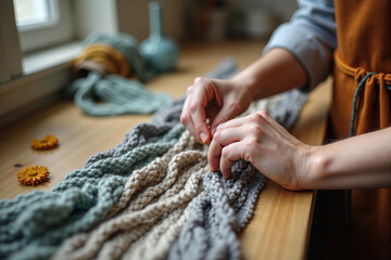 Weaving Eco-Friendly Fabric from Recycled Materials