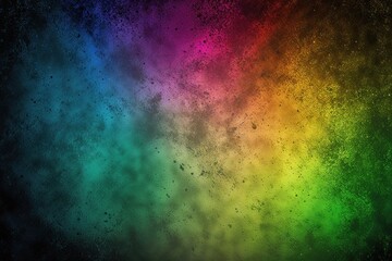 Fototapeta premium Sinister Gritty Textured Background with Vibrant Multicolored Gradient for Stunning Branding Banner