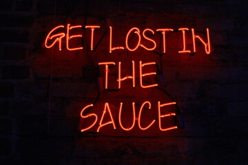 pizza deli neon sign