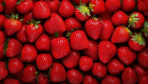 Fraises mures et app&eacute;tissantes