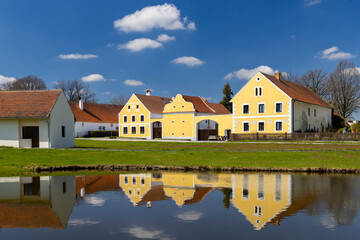Zabori village monument reserve, Southern Bohemia, Czech Republic