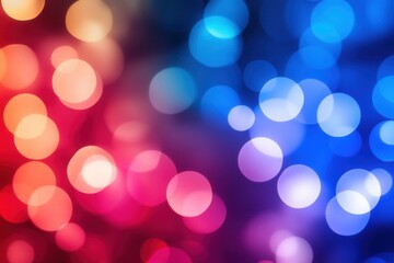 Fototapeta premium Colorful bokeh lights background with vibrant colors