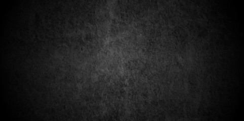 Empty Grunge abstract black charcoal wall Stone concrete texture grungy backdrop background anthracite. dark grey black slate background or texture. Black texture chalk board and black board.