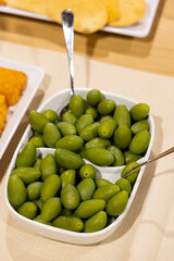 Italian snack at the winery