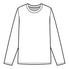 Long Sleeve T-Shirt Mockup

