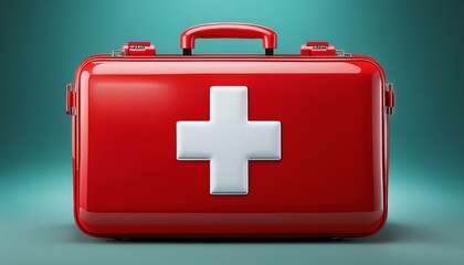 Obraz premium first aid kit