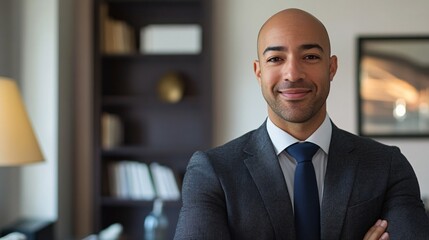 Fototapeta premium Portrait of a Confident Businessman