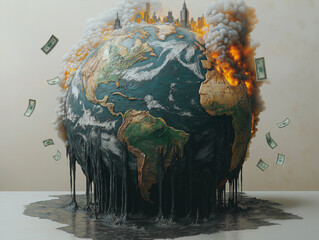 Welt in Flammen: Geld und Umweltkrise

