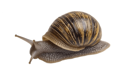 Grove snail isolated on transparent background