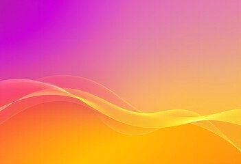 Abstract colorful curve line gradient background with waves created with generative AI