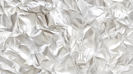 Detailed reflective foil texture showing intricate creases, offering a premium metallic aesthetic for digital backgrounds, print materials, and promotional visuals.
