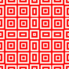 Squares and rectangles background. Geometric ornament. Quadrangles backdrop. Polygons wallpaper. Checks motif. Digital paper. Textile print. Web design. Abstract image. Seamless pattern. Vector art