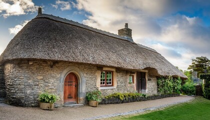 old house in the village