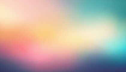 Obraz premium soft light leaks with gradient hues dreamy gentle