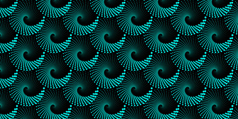 Vector seamless texture. Modern geometric background. Grid of dots.