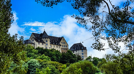 Fototapeta premium View of Ebernburg Castle in Bad Münster