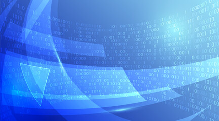 Abstract Wallpaper with a circular modern shape. Tomorrow technology.
