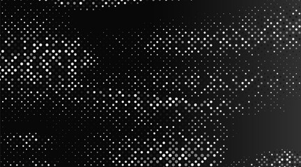 Digital pixels color display. Digital color pixels amplitude level display effect