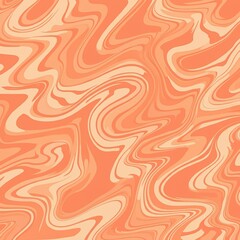 Elegant wavy Cream Pattern