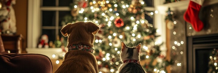 Dogs Cats Christmas Tree Holiday Pets Decorations