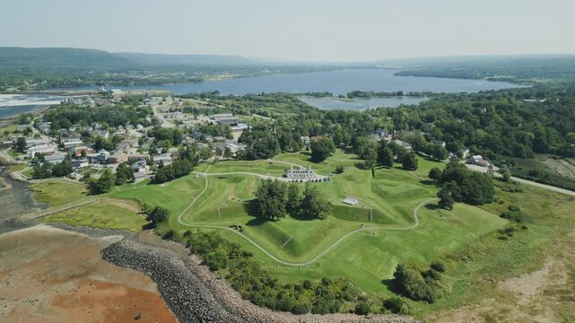 Fort Anne, a Parks Canada National Historic Site - where a succession of Scottish, French, and English settlers fought one another and the indigenous Mi&rsquo;kmaq for control of the Annapolis Valley.