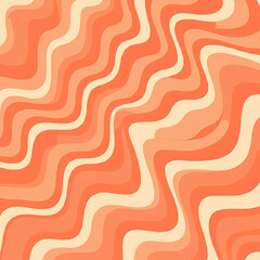 Elegant wavy Cream Pattern