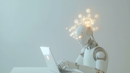 AIが知識の提供や提案をするイメージ