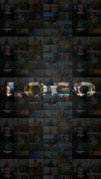 Multi Screen Logo Opener Vertical Stories for Social Media