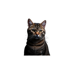 Obraz premium black and white cat, generate, ai