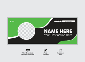 Creative Brand Social Media Cover Design 