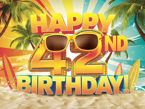 42nd Birthday Celebration - Summer Vibes