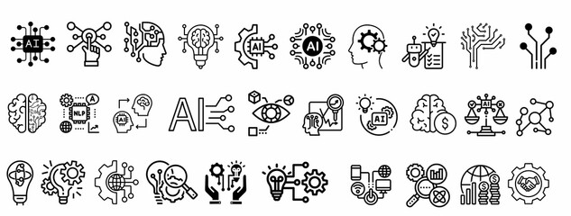 ai icons set