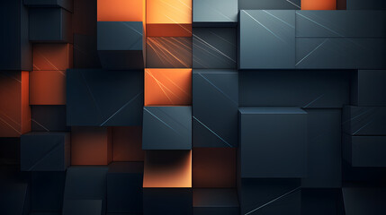 Modern Abstract 2D Design with Solid Color Background for Wallpapers
