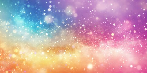 Fototapeta premium Abstract Background with Blurry Lights and Glittery Texture